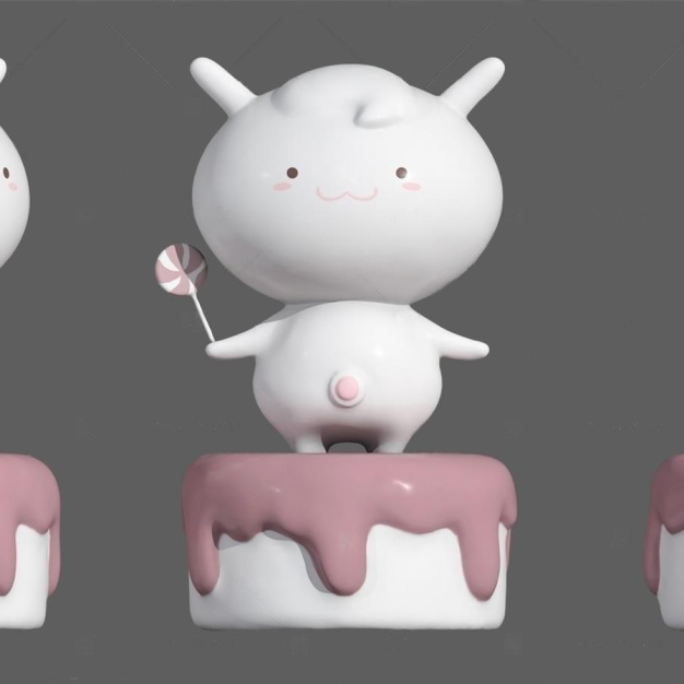 雕塑 摆件3D模型
